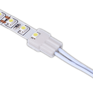 2 pin connector with one end cable for led strip light