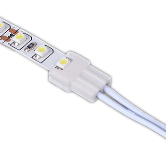 2 pin connector with one end cable for led strip light