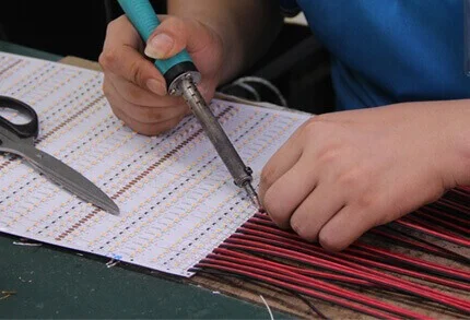 7-soldering LED PCB for led strip light