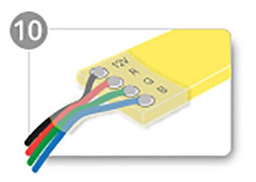 led strip light heat shrink