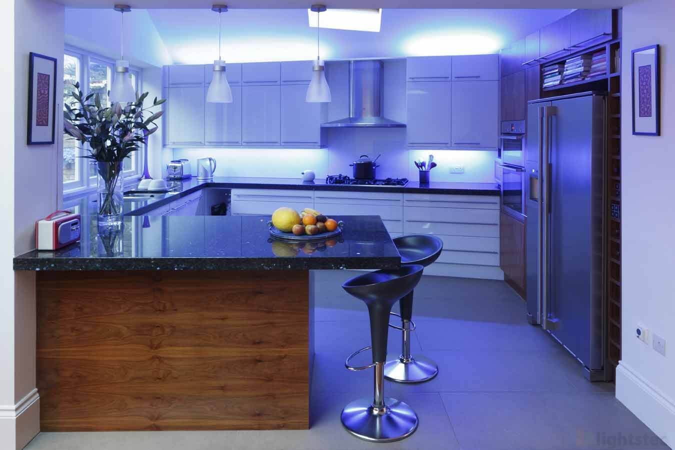 lightstec led strip light using for kitchen