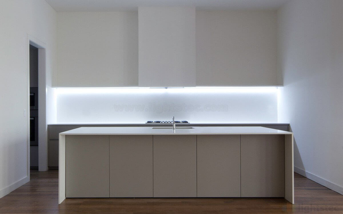 lightstec led strip light using for kitchen