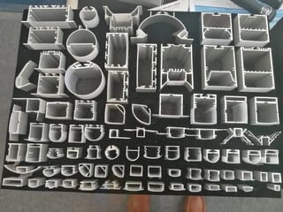 Materiale del profilo in alluminio a led Lightstec (20) Lightstec led aluminum profile material