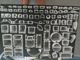 Materiale del profilo in alluminio a led Lightstec (38) Lightstec led aluminum profile material