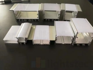 Materiale del profilo in alluminio a led Lightstec (81) Lightstec led aluminum profile material