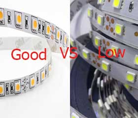 buena-calidad-5050-tira-de-luz-led-vs-baja-calidad-5050-tira-de-luz-led