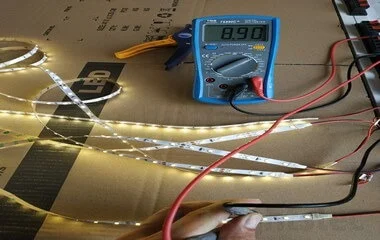 led strip light voltage drop 12v test (4)