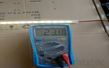 led strip light voltage drop 24v test (1)