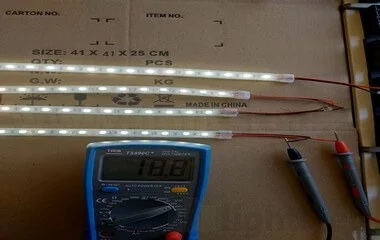 led strip light voltage drop 24v test (3)