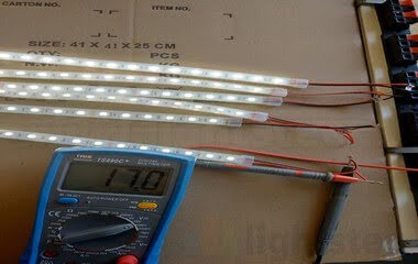 led strip light voltage drop 24v test (4)