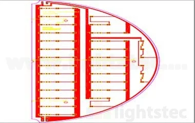 lightstec-half-round-led-pcb Custom-made led pcb