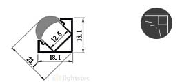 1301 led profile size1 1301 led profile size1