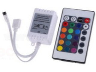 Mini IR 24 key RGB controller (single layer PCB) LT-IR-D1