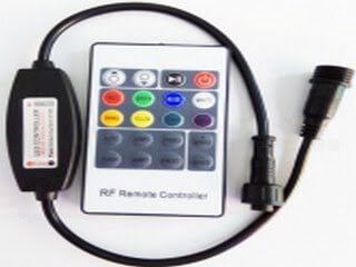 Mini RF 20 key single color controller (waterproof) LT-WP-02