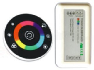 RF round touch RGB controller LT-RFT-04 RF round touch RGB controller LT-RFT-04