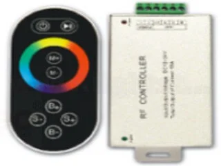 RF8 key aluminum shell RGB controller LT-RFT-10