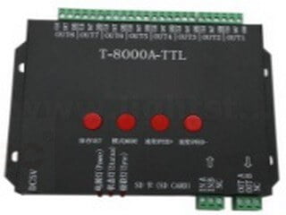 programmable Full color controller (with SD card) in series LT-T-8000-TTL