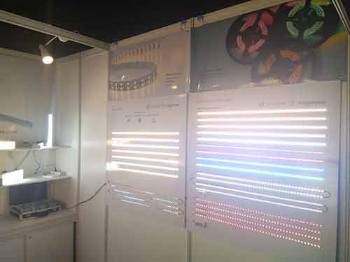 led strip light show board
