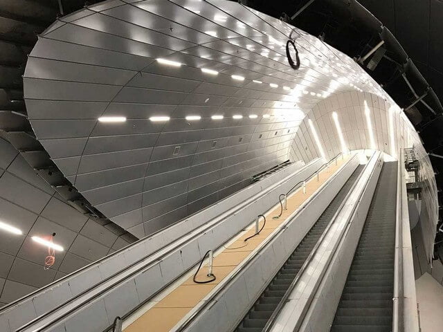 strip light in top of lift strip light in top of lift