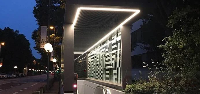 led linear light use in University (1)