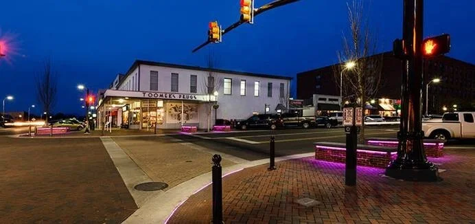 led linear light use in city park lighting (3)