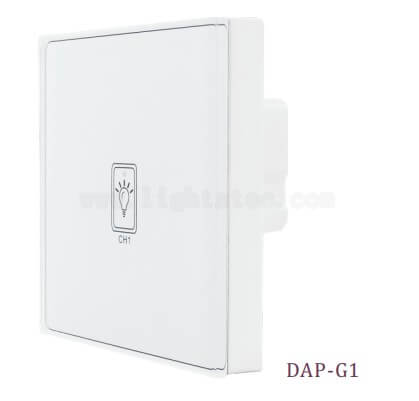 DALI 触控面板调光器 DC 输入 DAP-G1 DALI TOUCH PANEL DIMMER DC INPUT DAP-G1