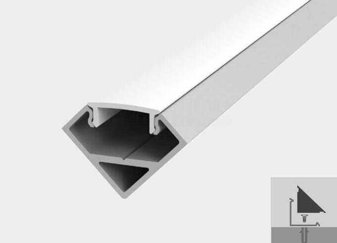 Led linear light fixture for corner lightstec