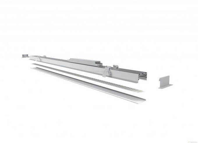 Recessed led linear light fixture lightstec