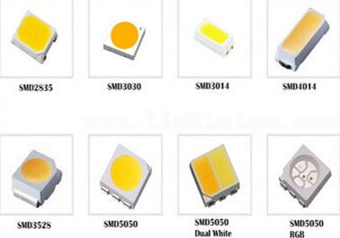 led-types