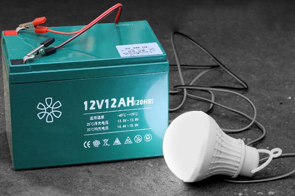 Power Led Strip Light With Battery, Can A 12 Volt Battery Power Light Bulb
