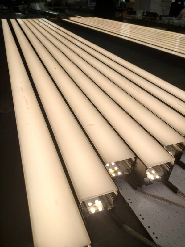 led linear light suspend 3000k