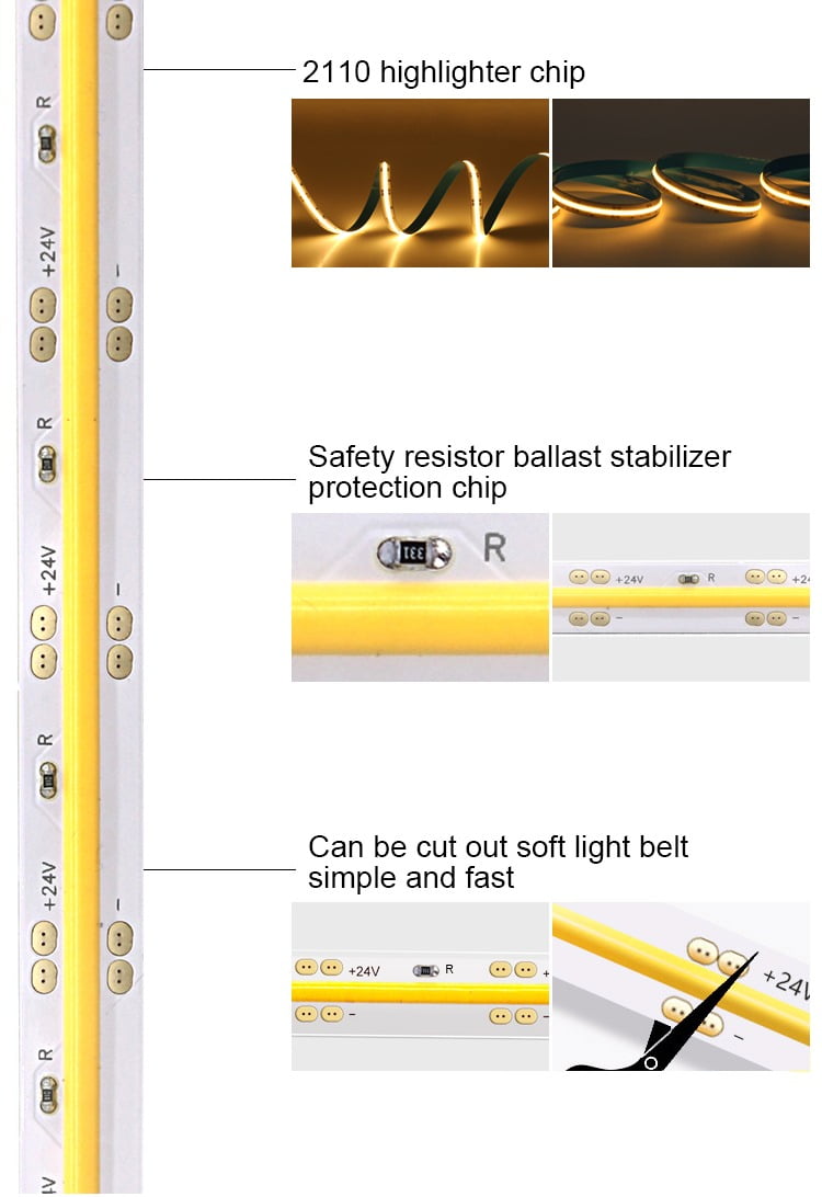 COB led strp light -lightstec detail