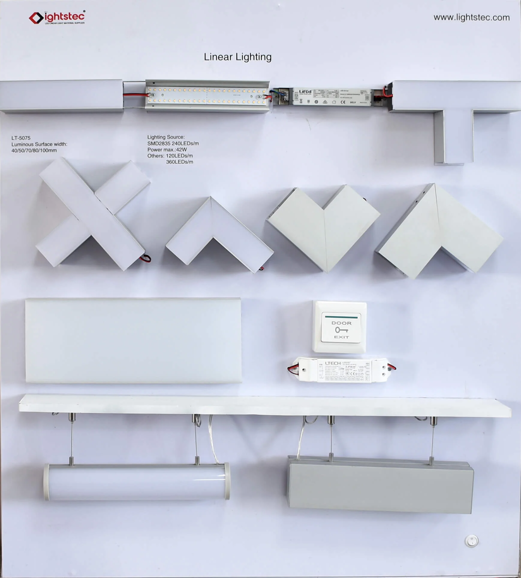 custom made led linear light