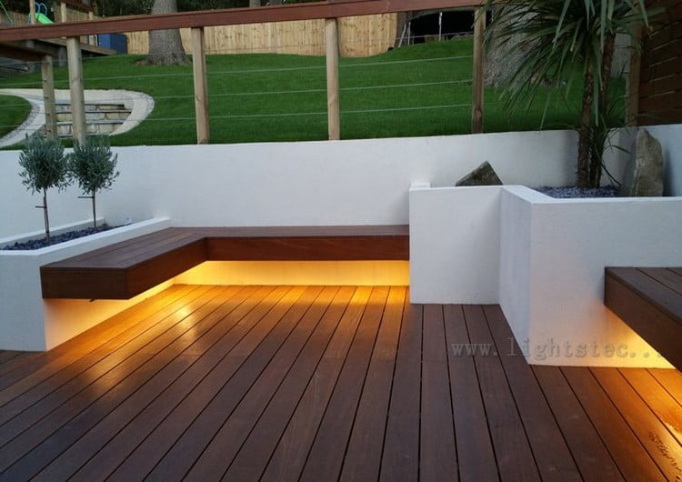 LED-stripverlichting voor in de tuin