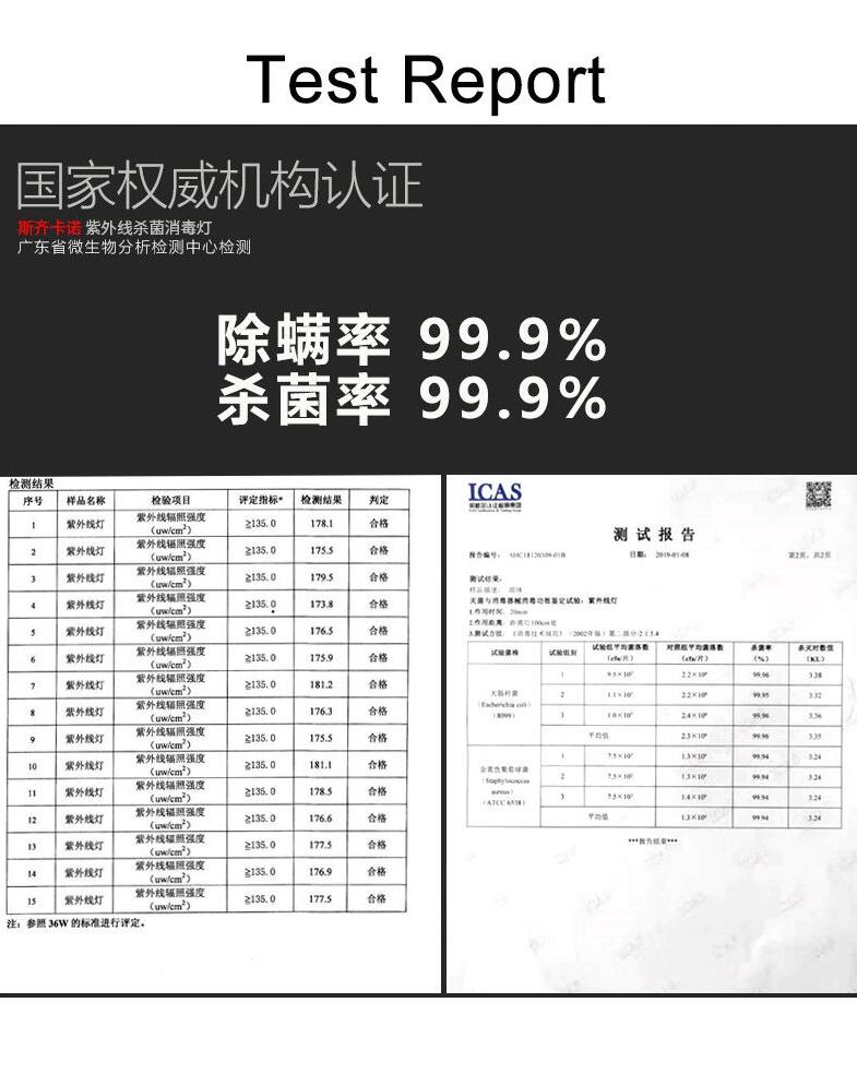 UVC LAMP TEST REPORT