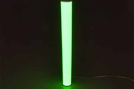 green-round-led-linear-light