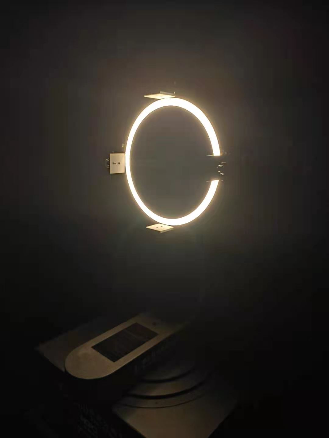 LED ring light IES test