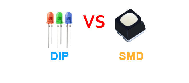 DIP-en-SMD-LED