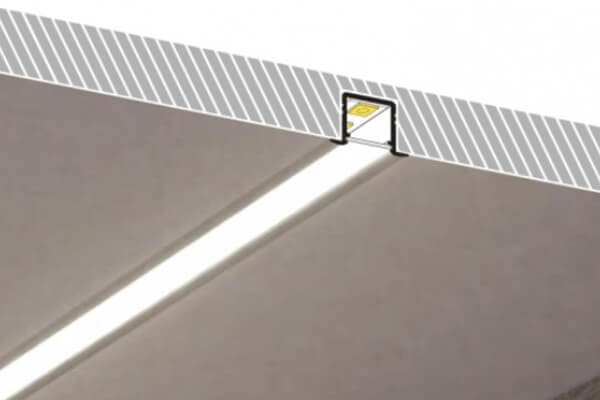 Recessed Mounted LED Profile