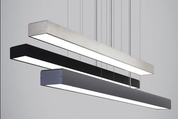  LightingWill Perfil de aluminio LED con cubierta transparente,  paquete de 10 unidades de montaje empotrado en forma de U de 3.3 pies  (tamaño de la sección: 0.36 x 0.91 pulgadas), sistema