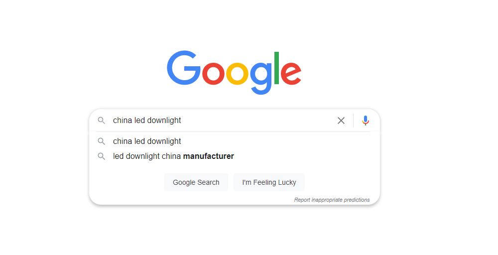 Čínský výrobce LED svítidel od společnosti Google