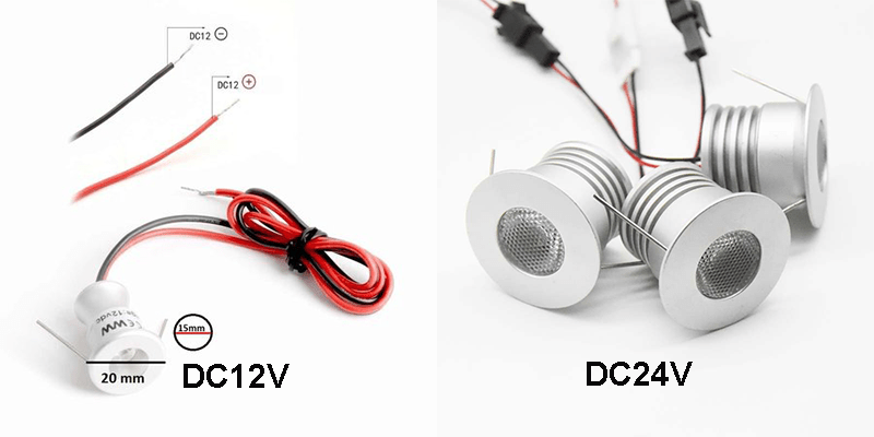 DC12V-DC24V-ダウンライト