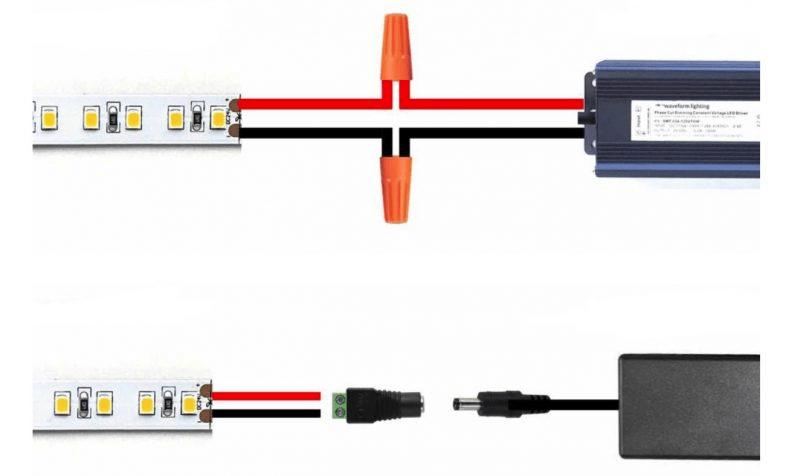 Kaip prijungti LED juostą su LED tvarkykle