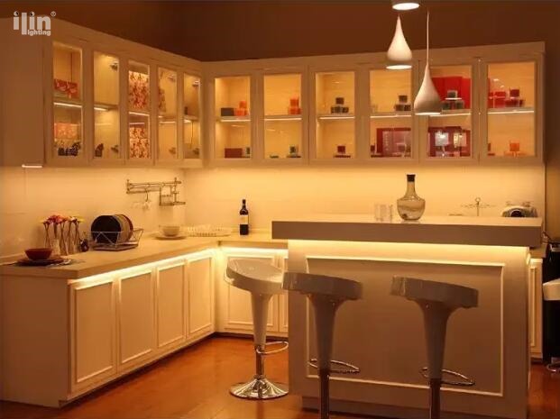 LED light in kitchen