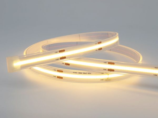 COB led strip light -turn on