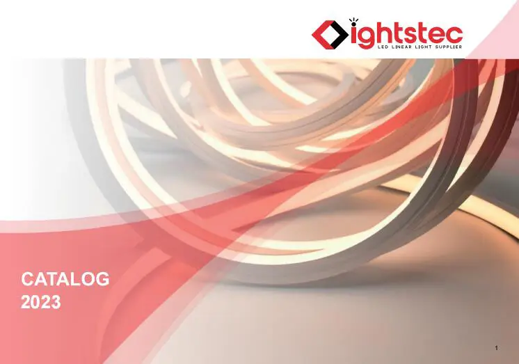 Lightstec LED strip light catalog 2023