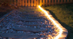 Caminos LED azules