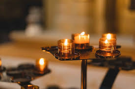 Ambiamiento de la luz de las velas LED