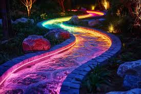 Vías del arco irbow Luz LED